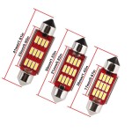 Led bec C5W FESTOON SOFIT 12 smd 4014 41 mm de culoare alb CANBUS